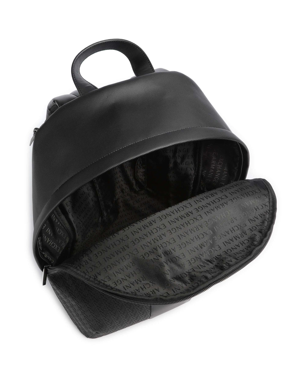 Armani Exchange William Backpack black/forged iron