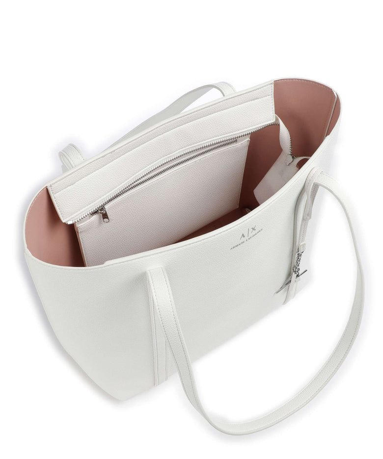 Armani Exchange Sylvie Tote bag bianco