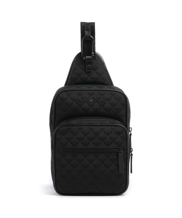 Emporio Armani Omnia Jacquard Vartalolaukku black