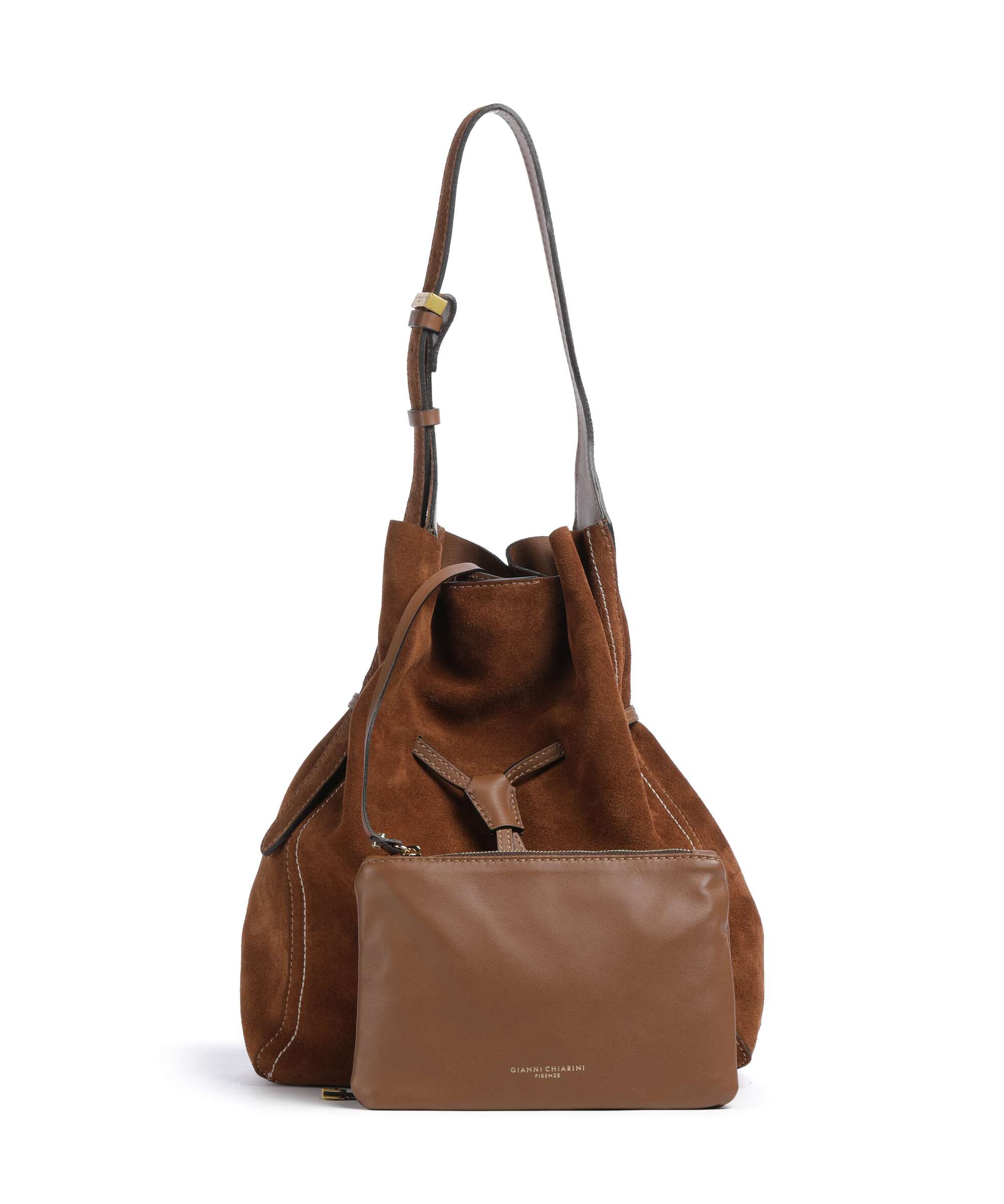 Gianni Chiarini Sienna Bucket bag cognac