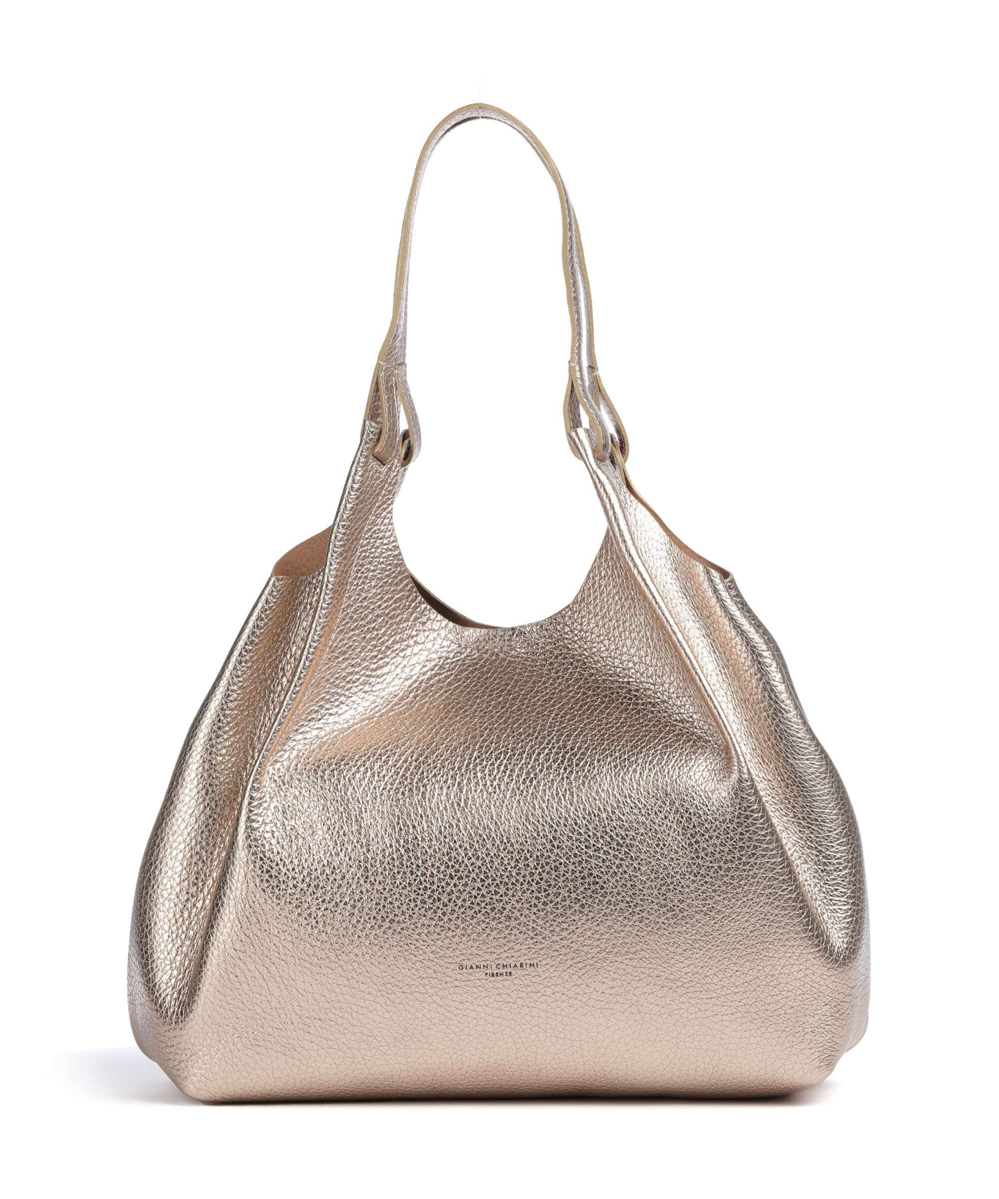 Gianni Chiarini Dua L Hobo bag mirage clay