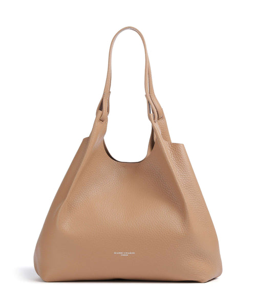 Gianni Chiarini Dua L Hobo bag clay