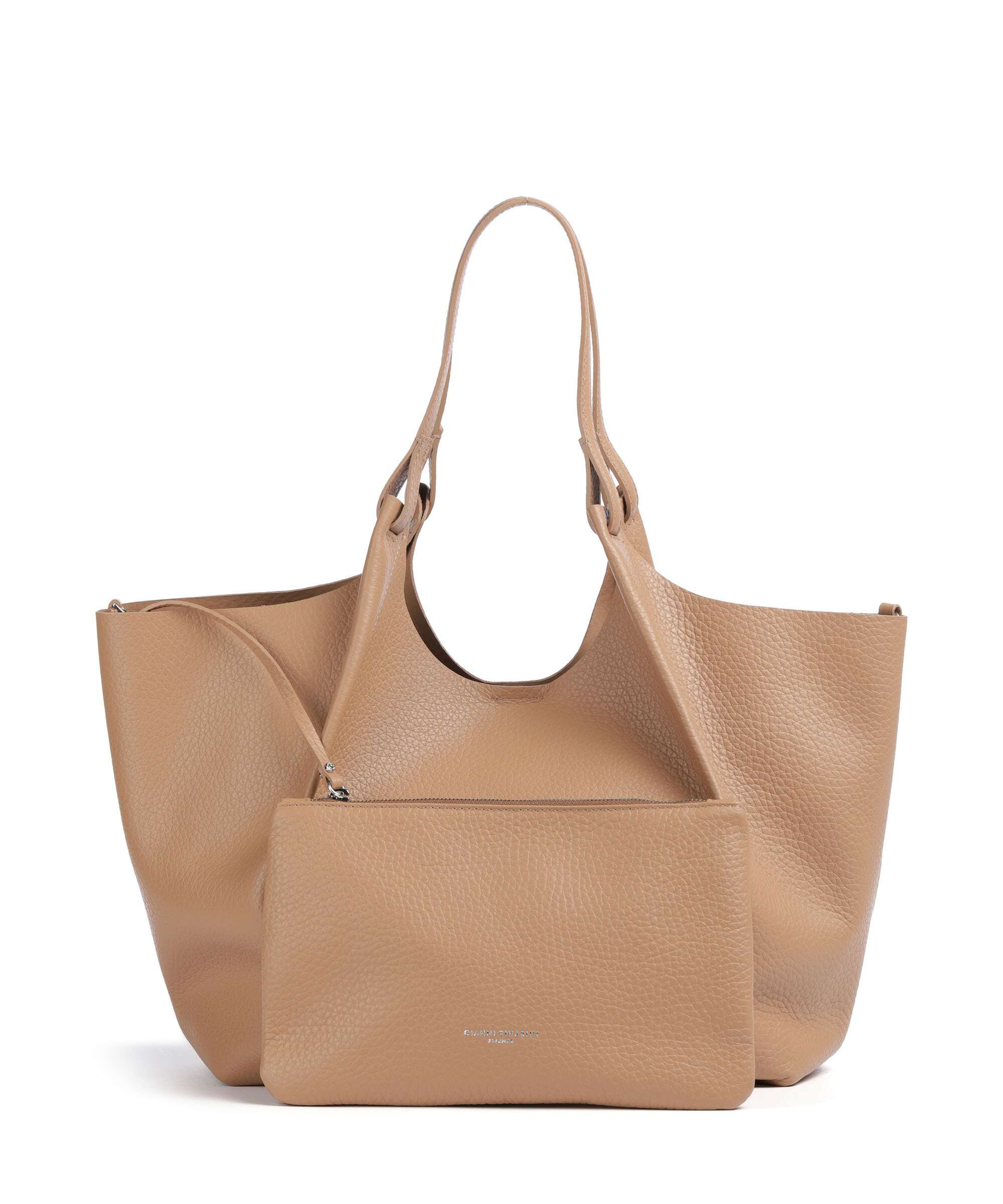 Gianni Chiarini Dua Hobo bag clay