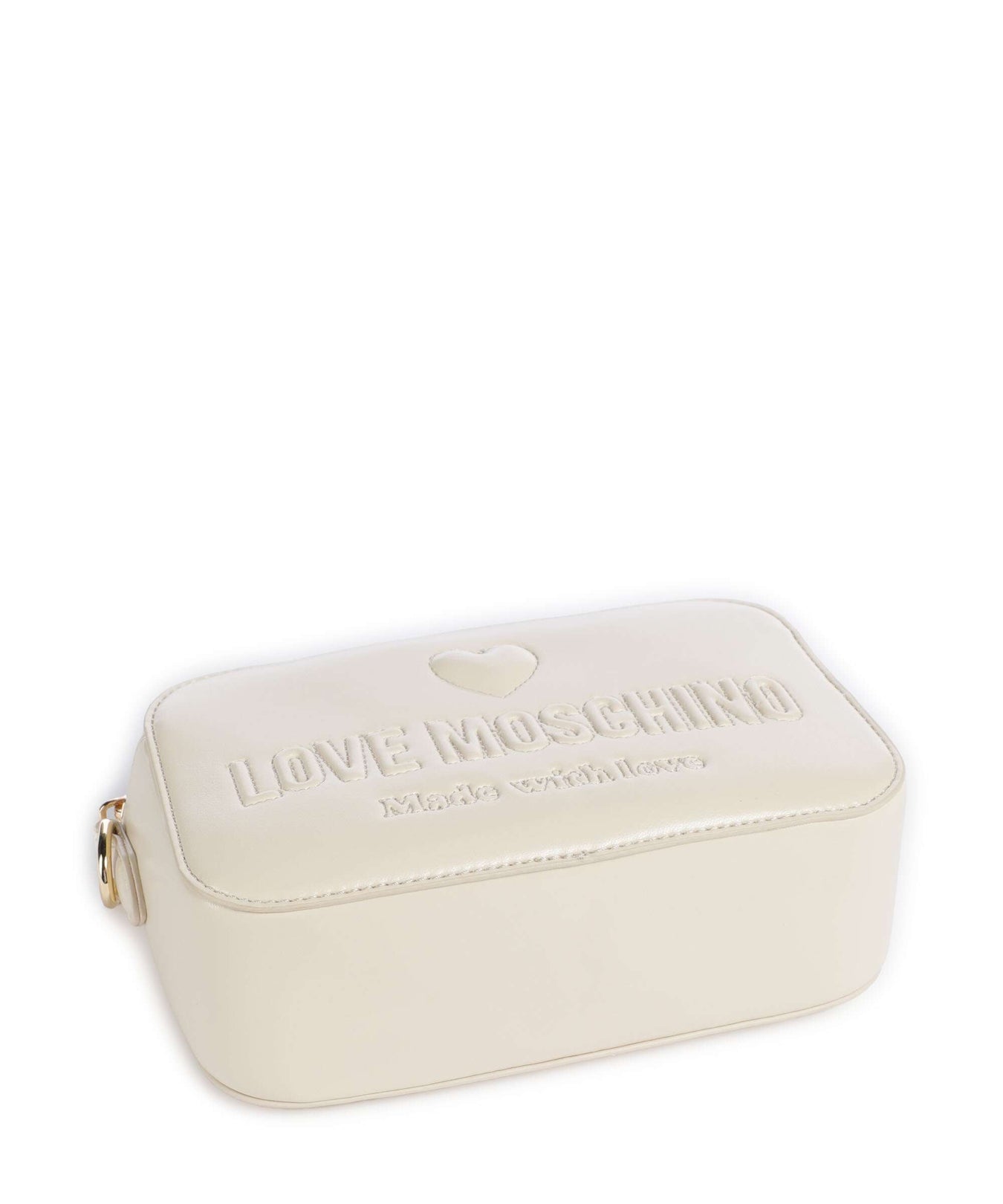 Love Moschino Ember Crossbody bag avorio