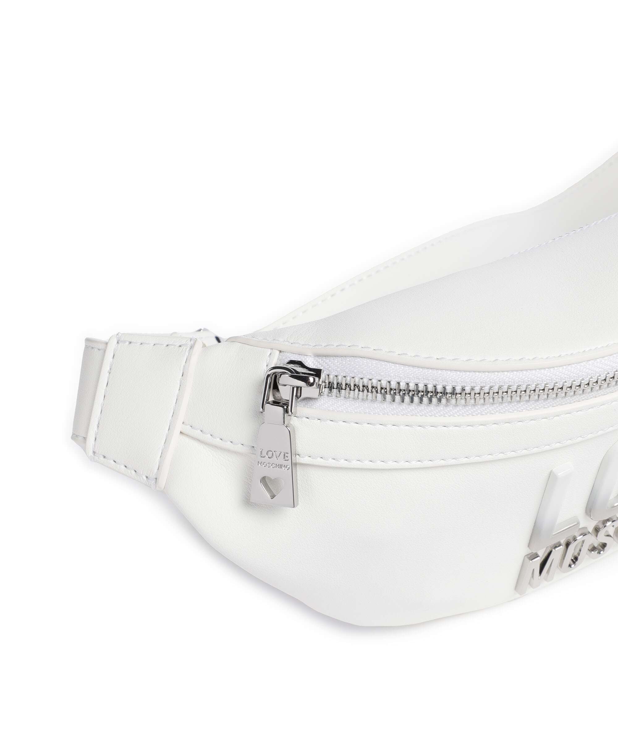 Love Moschino Prism Belt bag bianco