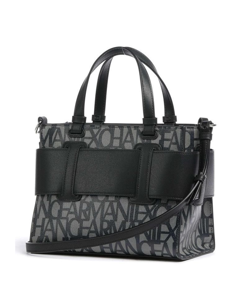 Armani Exchange Susie M Handbag beige/black