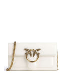Pinko Love One Lompakko bianco seta/antique gold