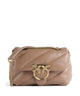 Pinko Love Puff Mini Olkalaukku biscotto zenzero/antique gold