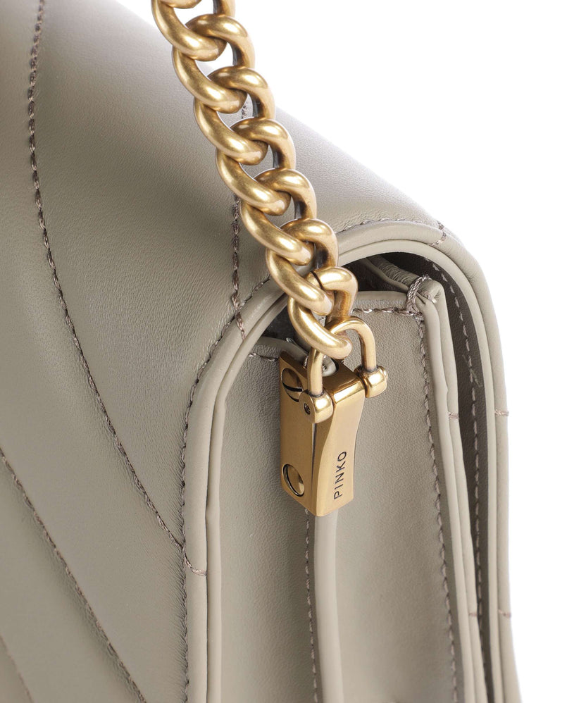 Pinko Love Click Mini Crossbody bag noce/antique gold