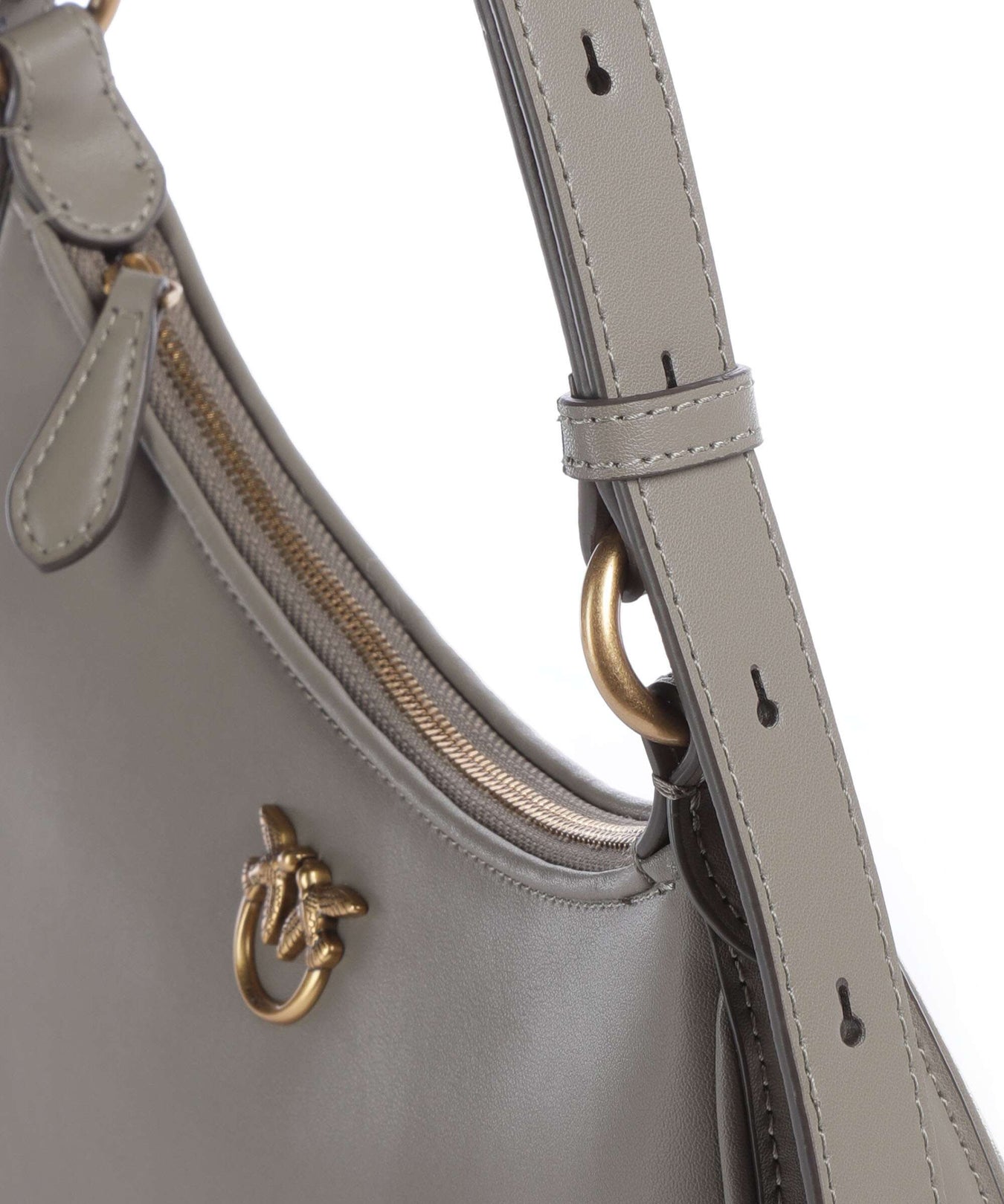 Pinko Half Moon Mini Shoulder bag noce/antique gold