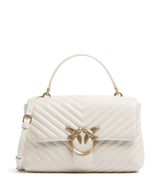 Pinko Love Lady Puff Classic Käsilaukku bianco seta/antique gold