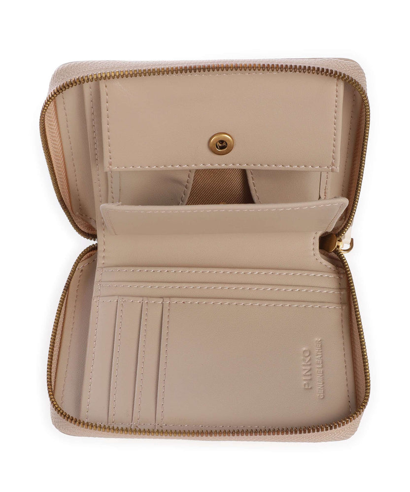 Pinko Taylor Wallet beige/grigio fumo/antique gold
