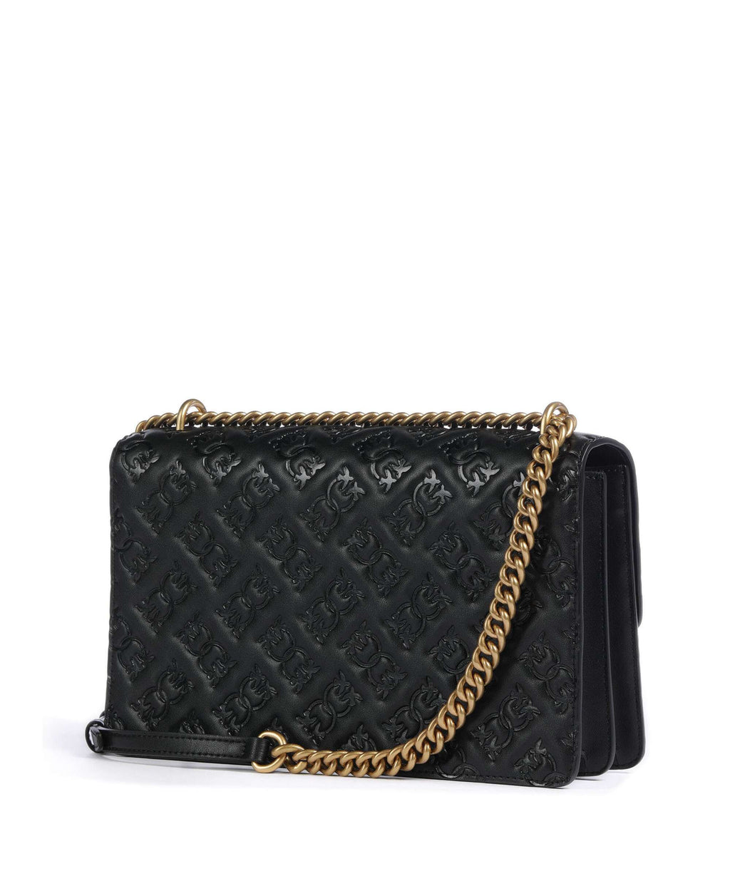 Pinko Love One Classic Shoulder bag nero/antique gold