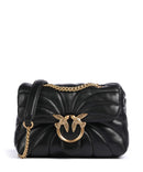 Pinko Love Puff Mini Olkalaukku nero/antique gold