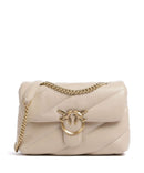 Pinko Love Puff Classic Olkalaukku beige/grigio fumo/antique gold