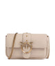 Pinko Love One Pocket Wallet beige/grigio fumo/antique gold