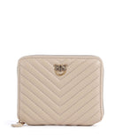 Pinko Taylor Lompakko beige/grigio fumo/antique gold