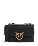 Pinko Love Soft Mini Olkalaukku nero/antique gold