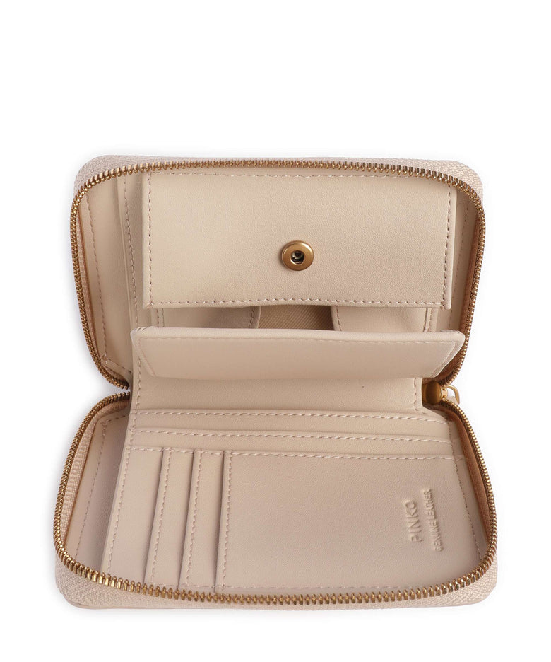 Pinko Taylor Wallet beige/grigio fumo/antique gold