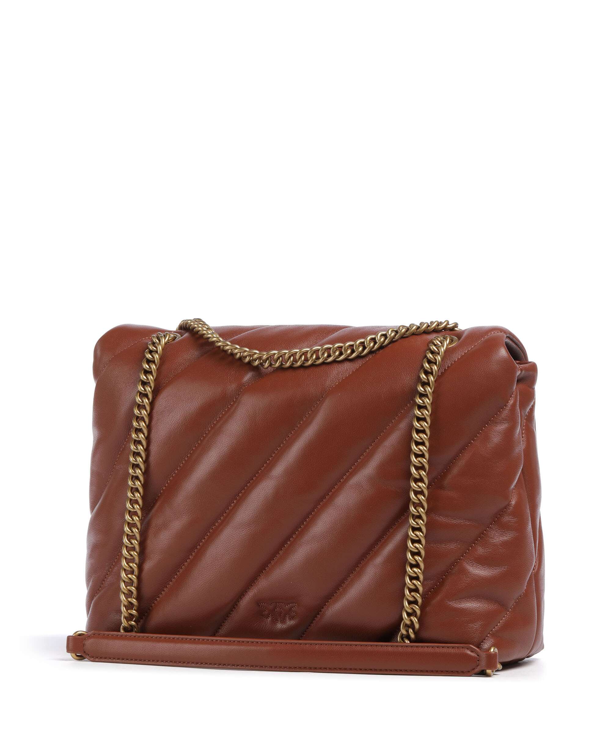 Pinko Love Puff Big Shoulder bag arabo/antique gold