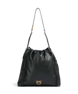 Pinko Extra Slouchy Bucket bag nero/antique gold