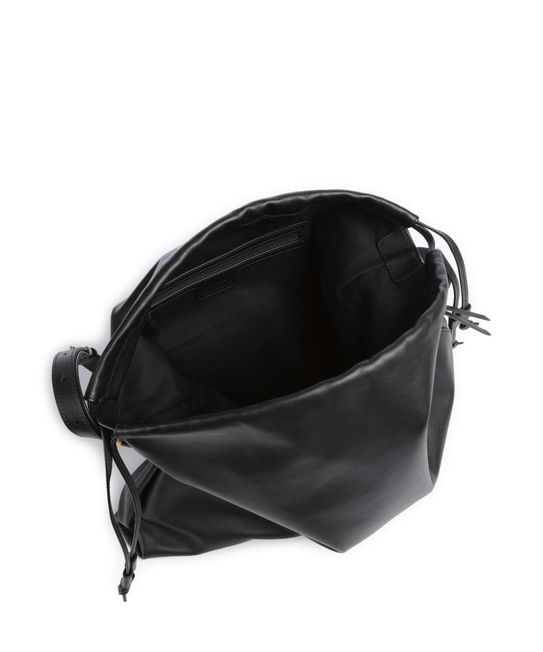 Pinko Extra Slouchy Bucket bag nero/antique gold