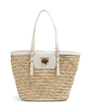 Pinko Love Summer Ostoskassi bianco seta/antique gold