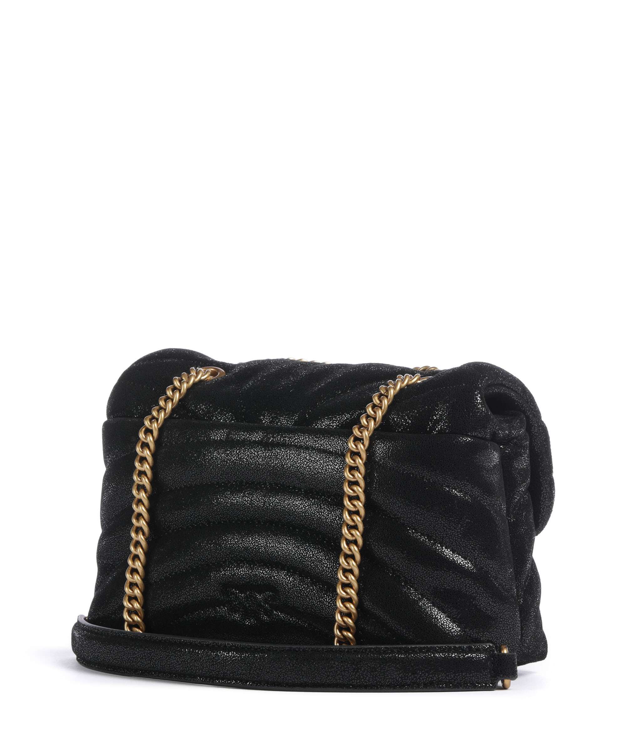 Pinko Love Puff Mini Shoulder bag oro/nero/antique gold