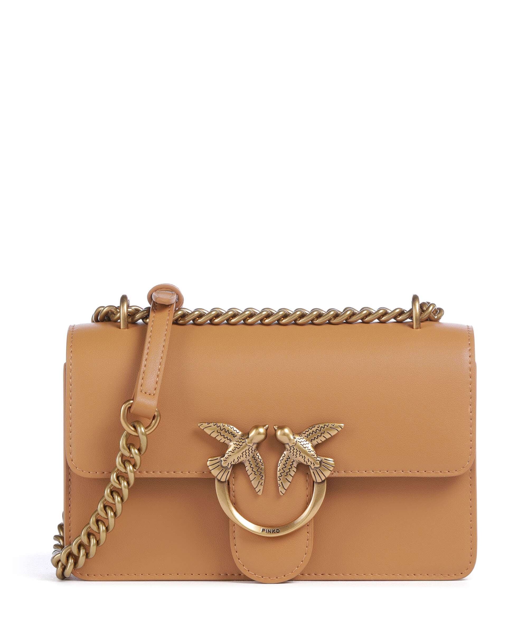 Pinko Love One Mini Shoulder bag torrone/antique gold