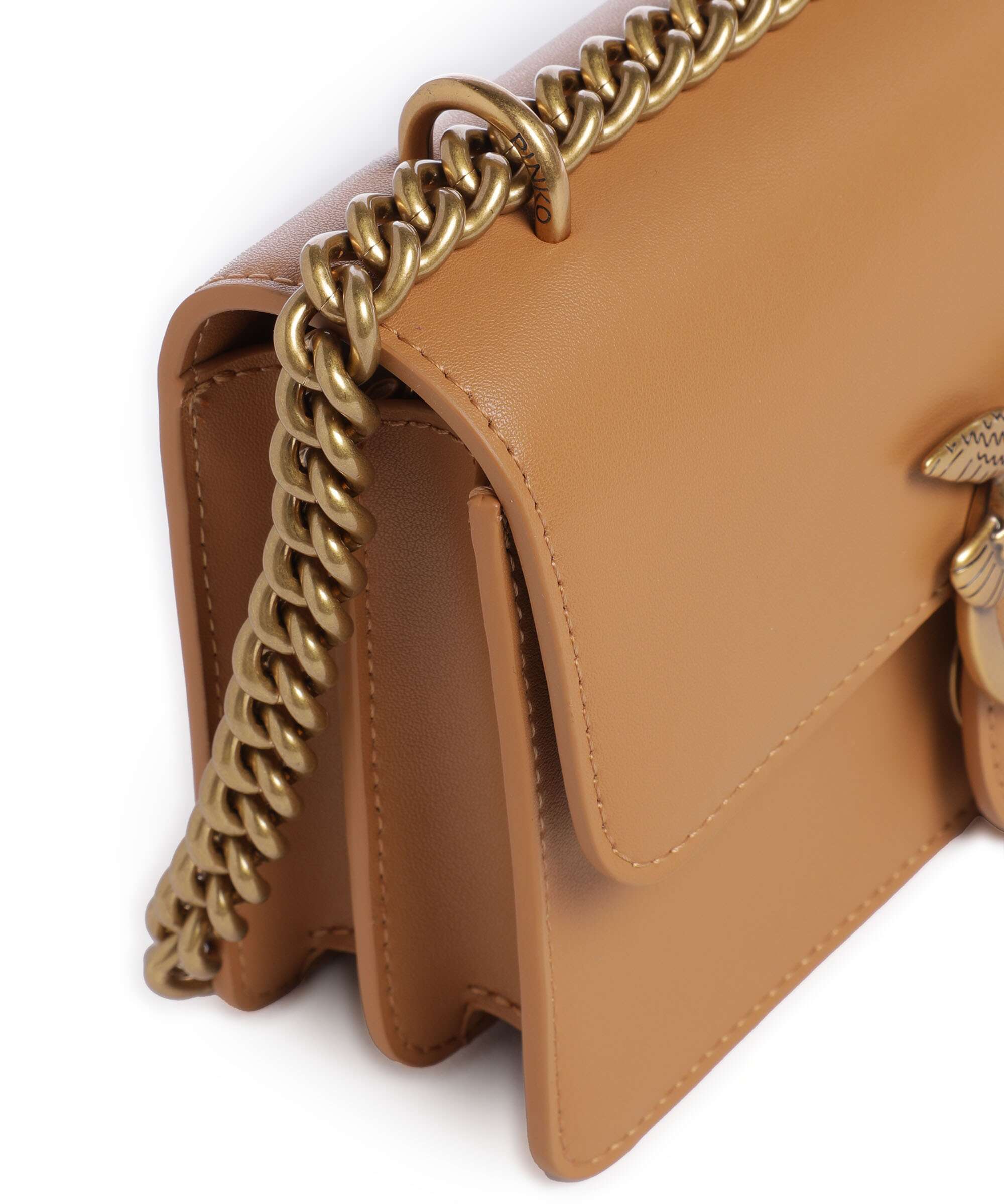 Pinko Love One Mini Shoulder bag torrone/antique gold