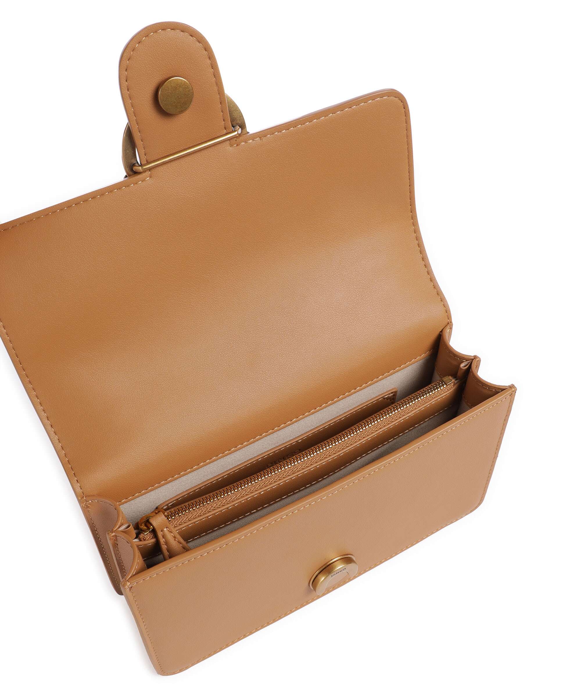 Pinko Love One Mini Shoulder bag torrone/antique gold