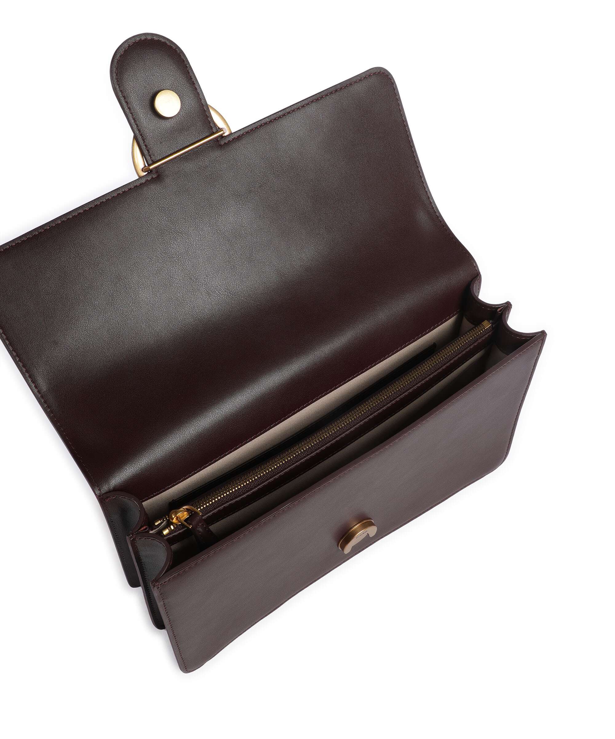 Pinko Love One Classic Shoulder bag uva di catawba/antique gold