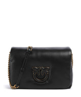 Pinko Love Click Puff Classic Olkalaukku nero/antique gold