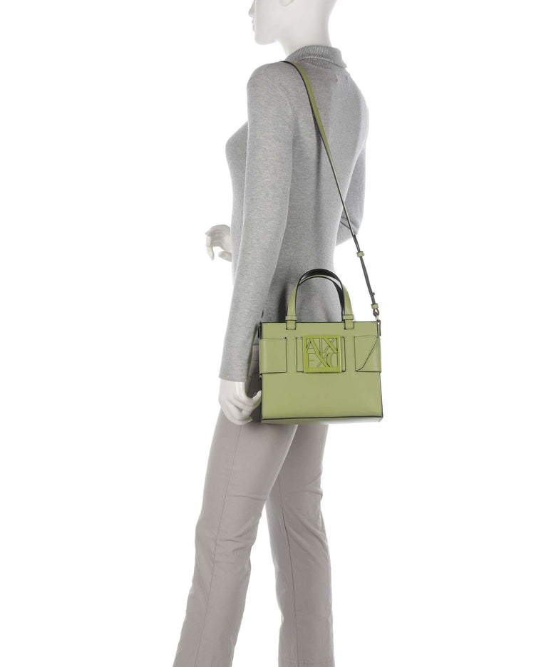 Armani Exchange Susie M Handbag olive green