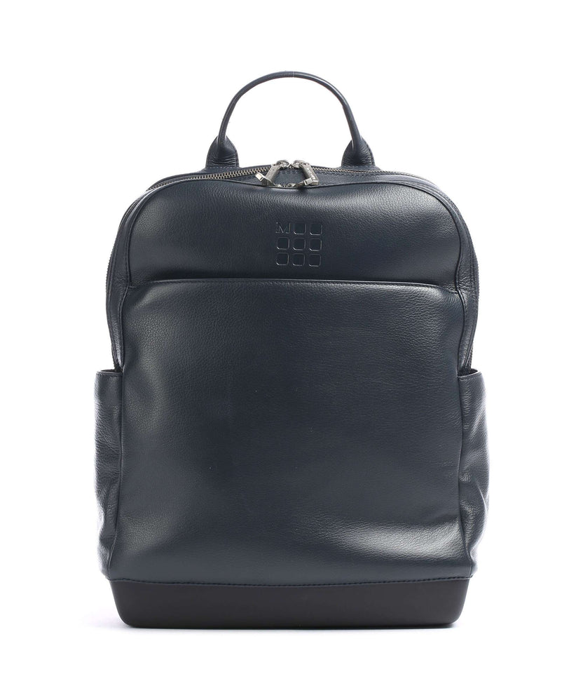 Moleskine Classic Leather Collection Backpack sapphire blue