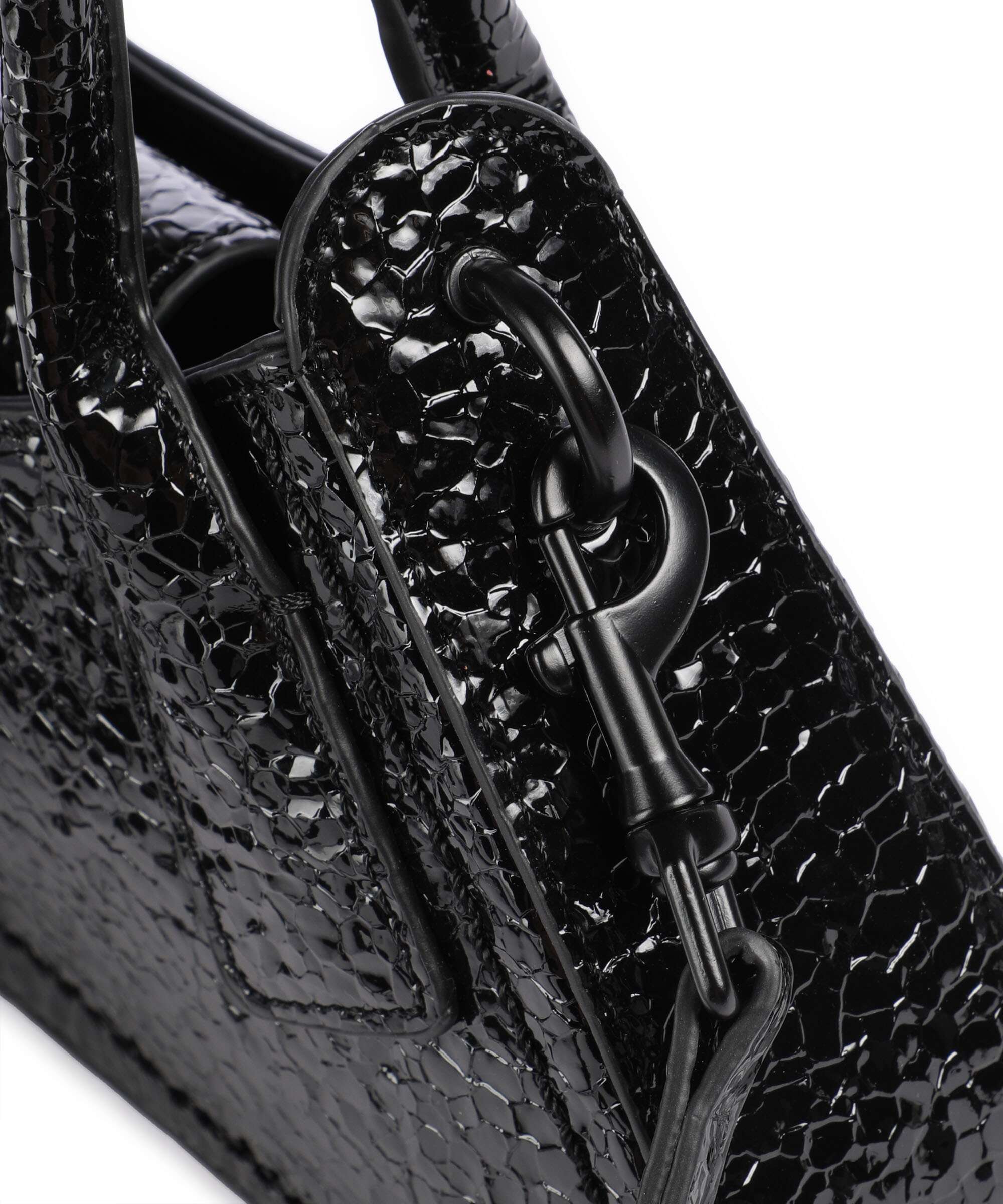 Replay Shoulder bag shiny black