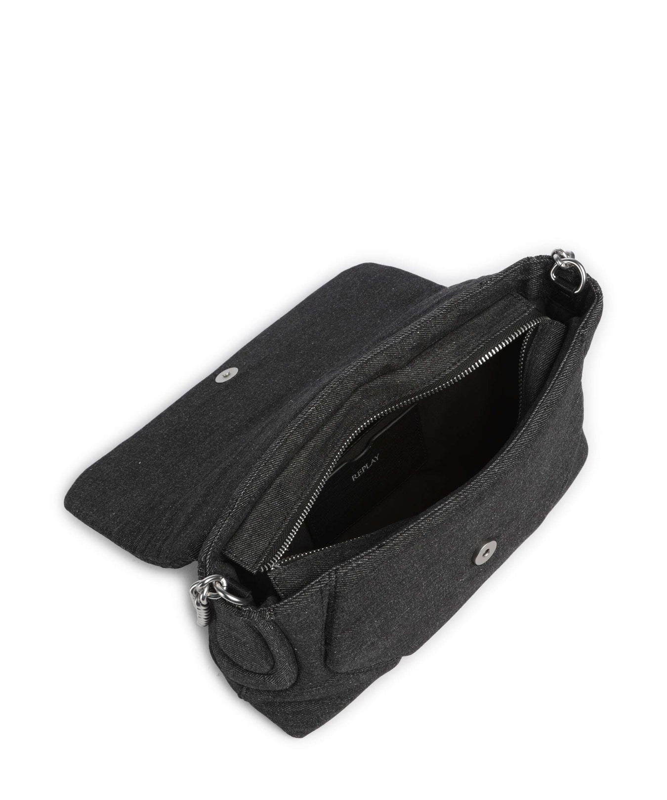 Replay Shoulder bag washed black