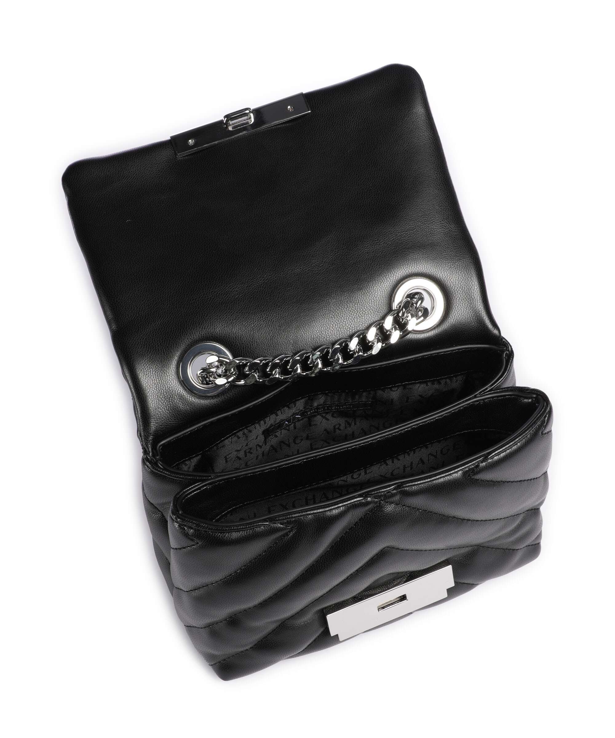 Armani Exchange Victoria Mini Crossbody bag nero