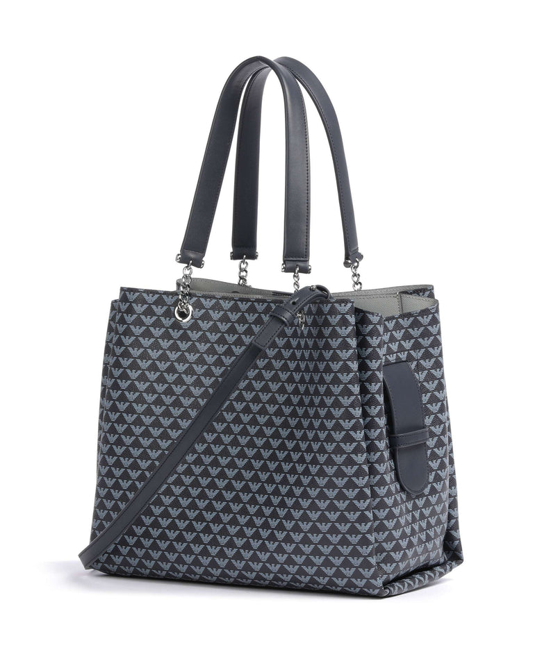 Emporio Armani Annie Tote bag dark blue/deep blue/white