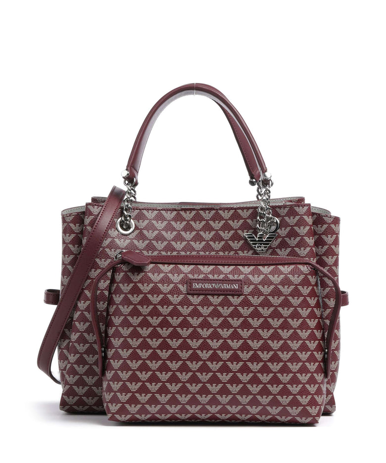 Emporio Armani Annie Handbag vinaccia/ecru/bianco/grape marc/white