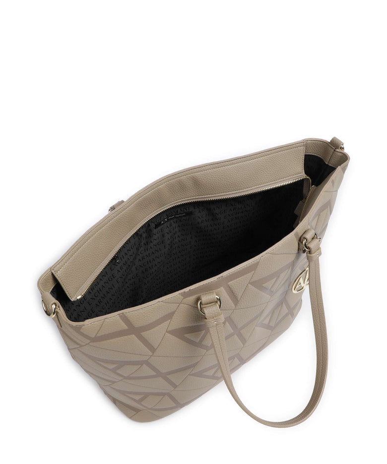 Armani Exchange Gynger Tote bag dark pisco