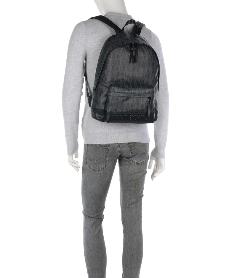 Armani Exchange Backpack asphalt black
