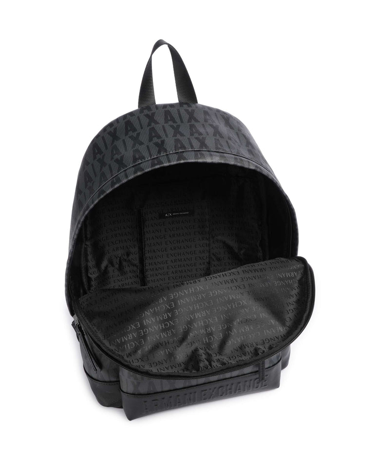 Armani Exchange Backpack asphalt black
