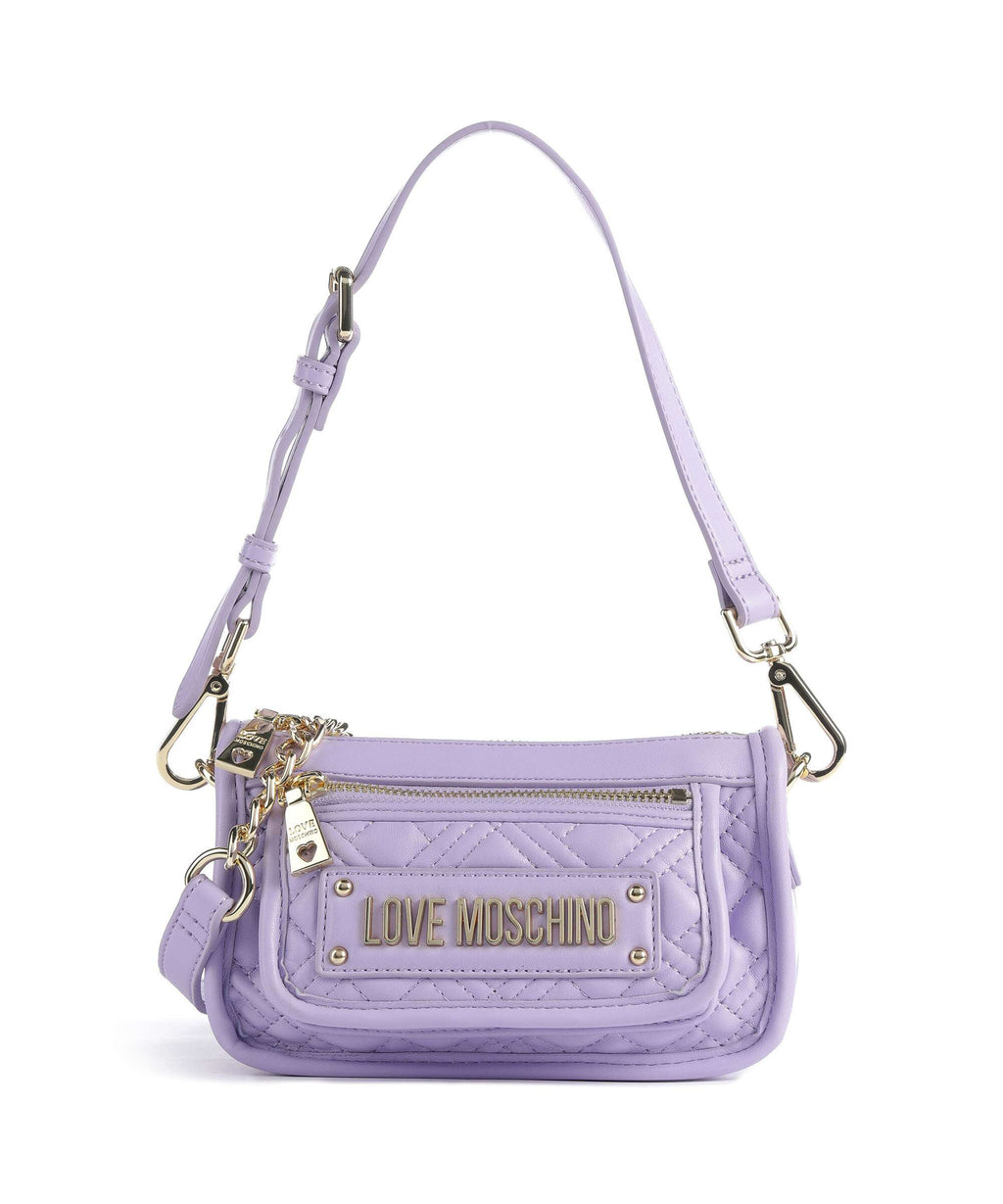 Love Moschino Quilted Shoulder bag lilla