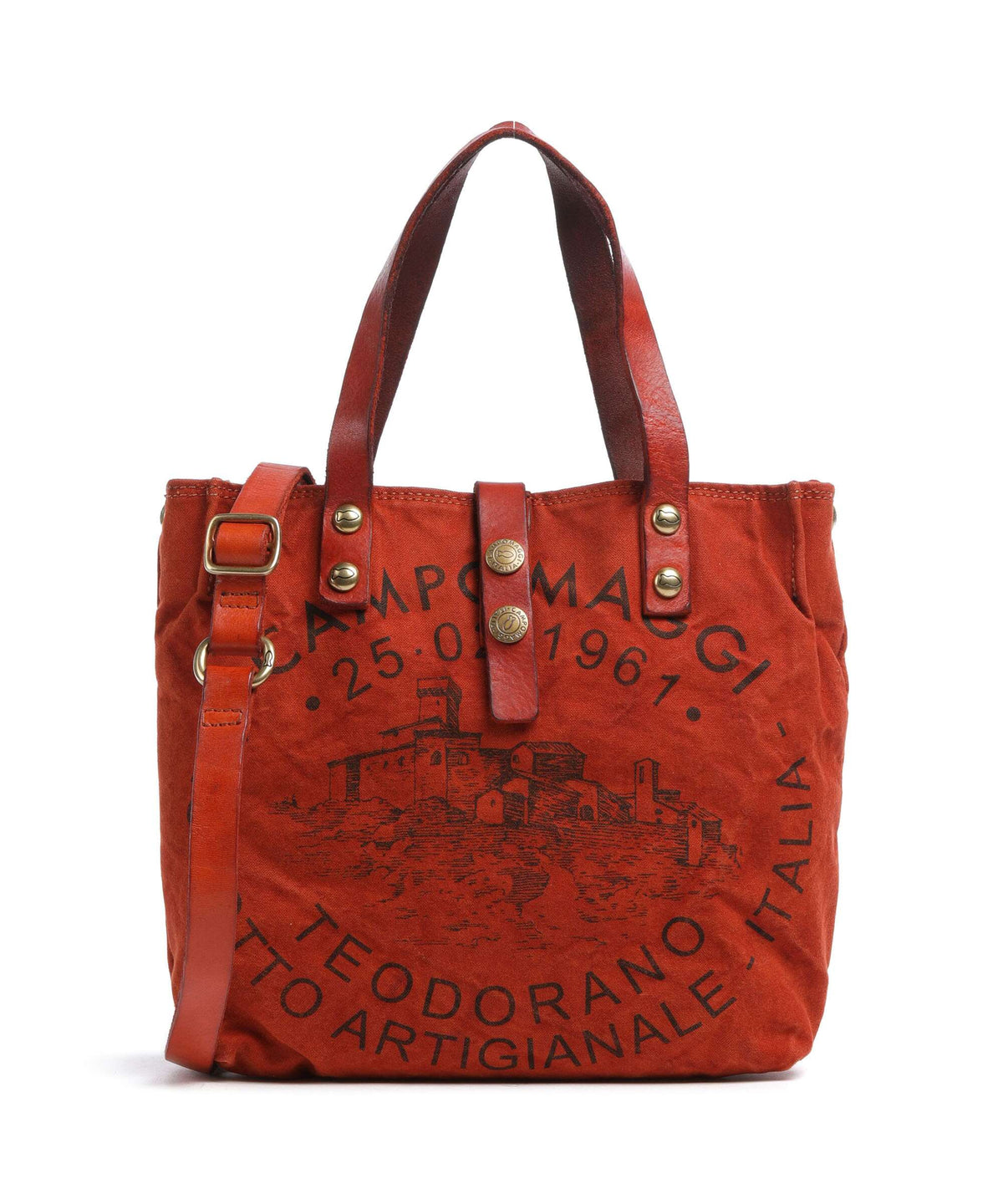 Campomaggi Handbag beige/cotto/nera