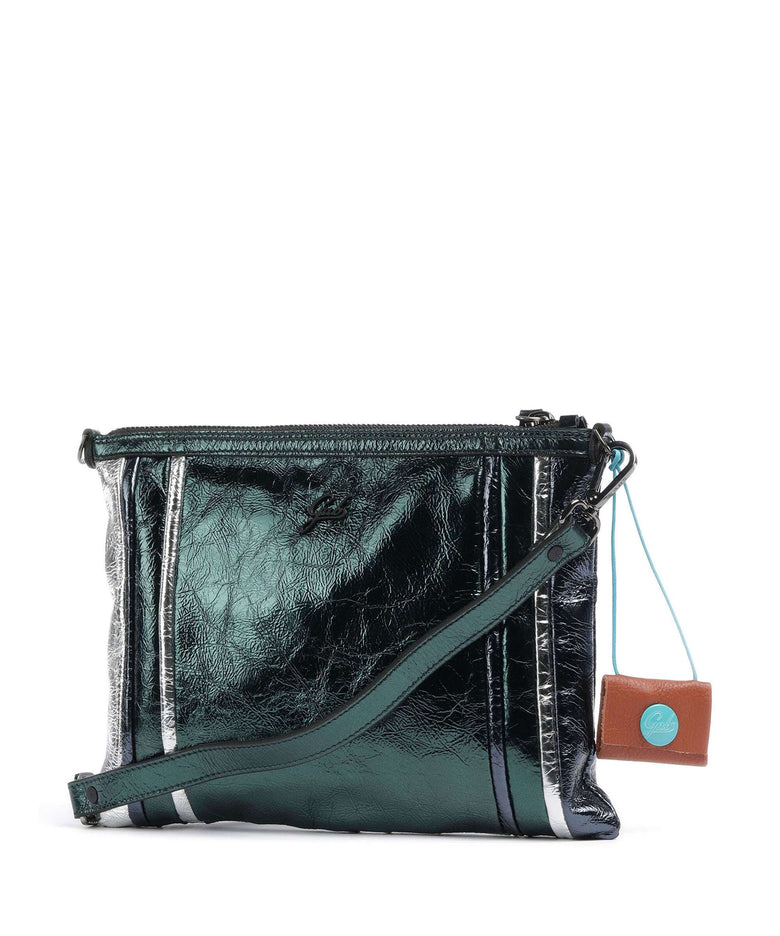 Gabs Santa Fe Ilia Shoulder bag smeraldo/zaffiro/argento