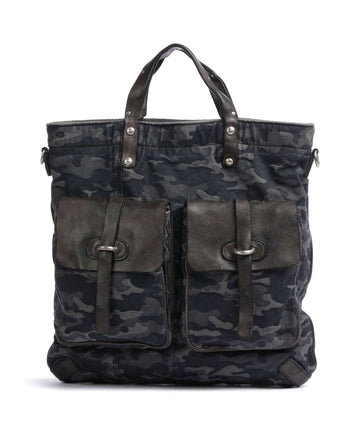 Campomaggi Reppukassi camouflage blue/dark grey