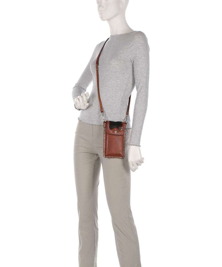 Campomaggi Phone bag cognac