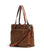 Campomaggi Tote bag verde militare/cognac
