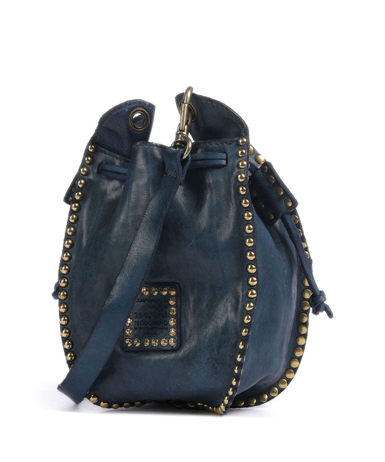 Campomaggi Bucket bag sapphire